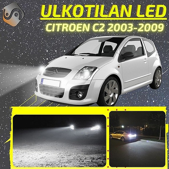 CITROEN C2 Ulkovalojen LED -päivityssarja