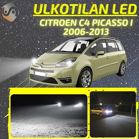 CITROEN C4 PICASSO I Ulkovalojen LED -päivityssarja