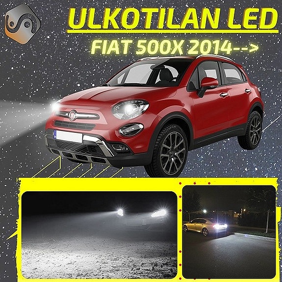 FIAT 500X Ulkovalojen LED -päivityssarja