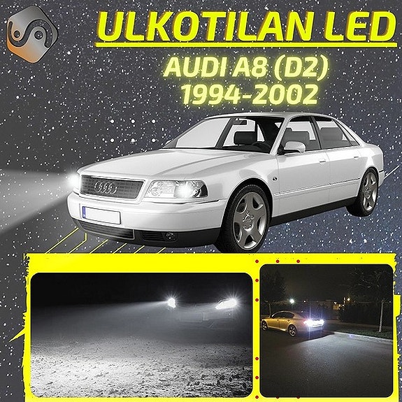 AUDI A8 / S8 (D2) Ulkovalojen LED -päivityssarja