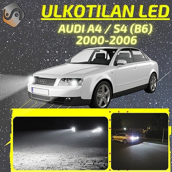 AUDI A4 / S4 (B6) Ulkovalojen LED -päivityssarja