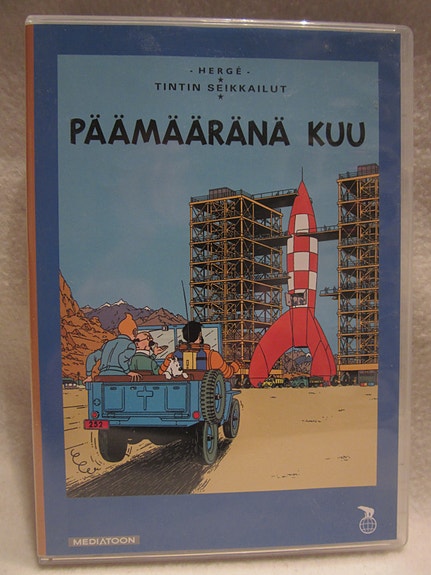 Tintti: Päämääränä Kuu dvd