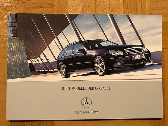Esite Mercedes C-sarja farmari S203 vuodelta 2006 / 2007 sis. myös C 55 AMG