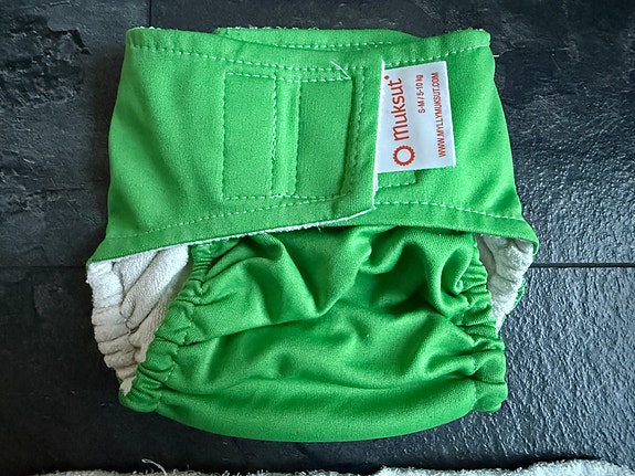 Myllymuksut kestovaippa ja irroitettava imu S-M 5-10kg