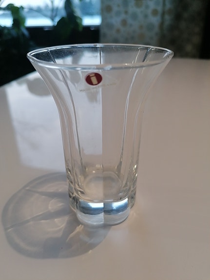 Iittala vanha pieni maljakko