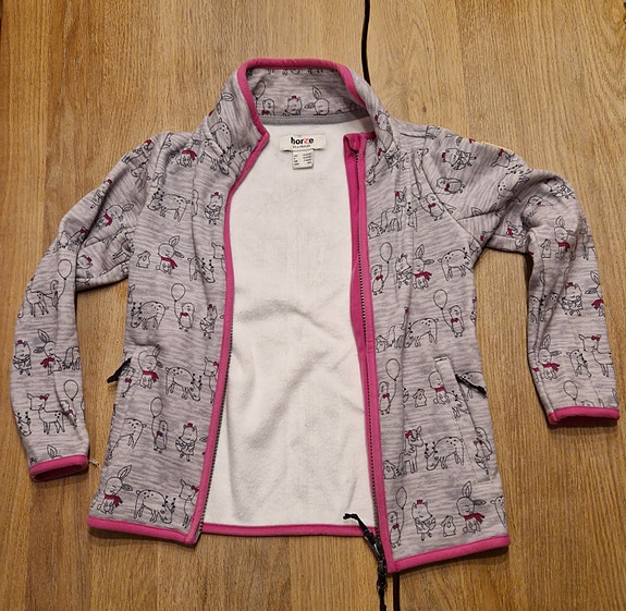 Lasten Horze fleece takki.