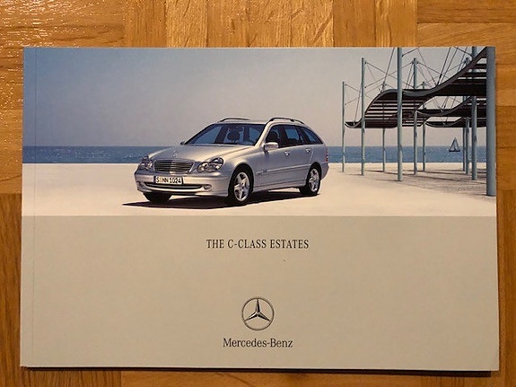 Esite Mercedes C-sarja farmari S203 vuodelta 2002 / 2003 - myös C 30 CDI AMG