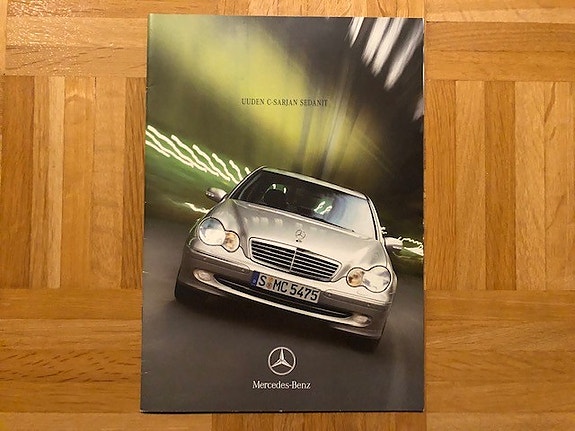 Esite Mercedes C-sarja W203 vuodelta 2000 - suomenkielinen