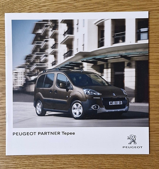 Peugeot Partner Tepee -esite