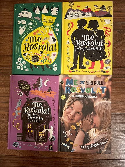 Siri Kolu, Marja Luukkonen kirjapaketti 5kpl yht.15e