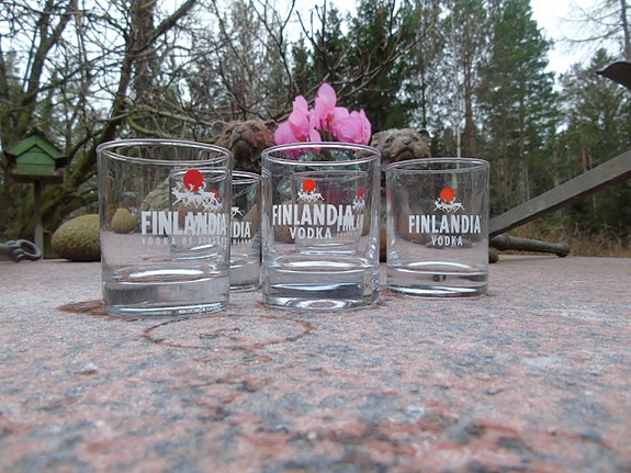 FINLANDIA VODKA lasit