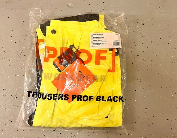 UUSIA työhousuja, PROF Hi-Vis, koko: 56 & 54