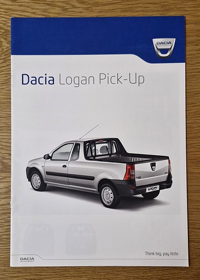 Dacia Logan Pick-Up -esite 2009