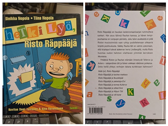 Risto Räppääjä - Kirjoja