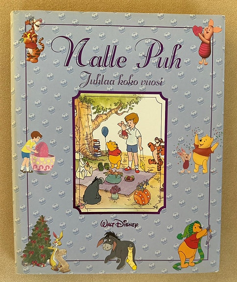 Uusi lasten kirja ”Nalle Puh juhlaa koko vuosi”