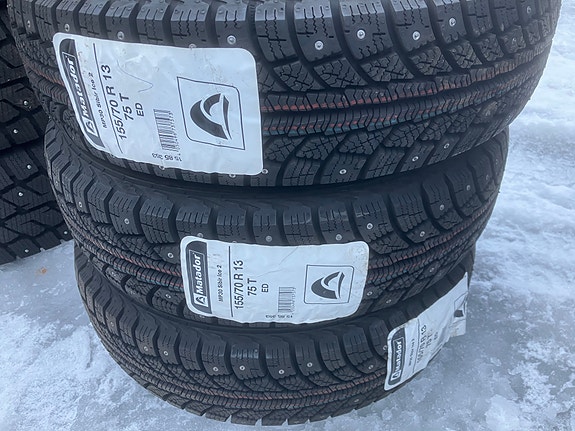 Matador MP30 Sibir Ice 2 155/70R13 Nastarengas 3kpl Uudet