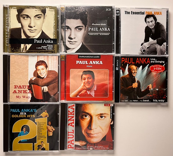 Paul Anka CD:t (8kpl)