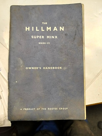 Hilman Minx ohjekirja