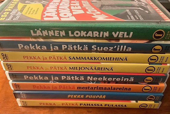 PEKKA JA PÄTKÄ dvd