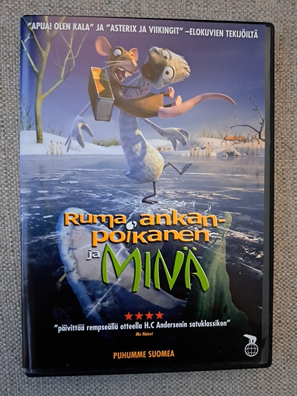 Ruma ankanpoikanen ja minä dvd