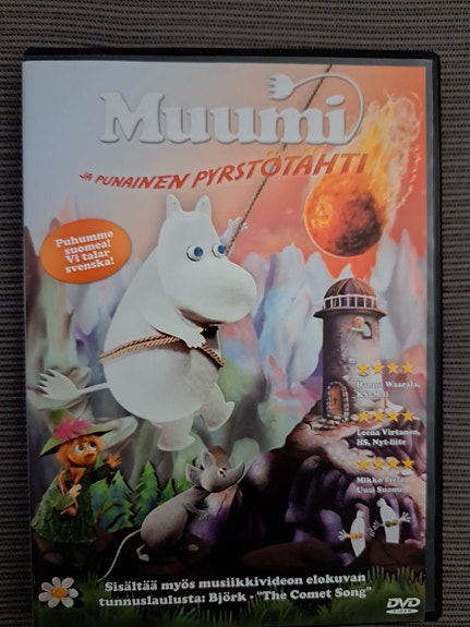Muumi ja punainen pyrstötähti dvd