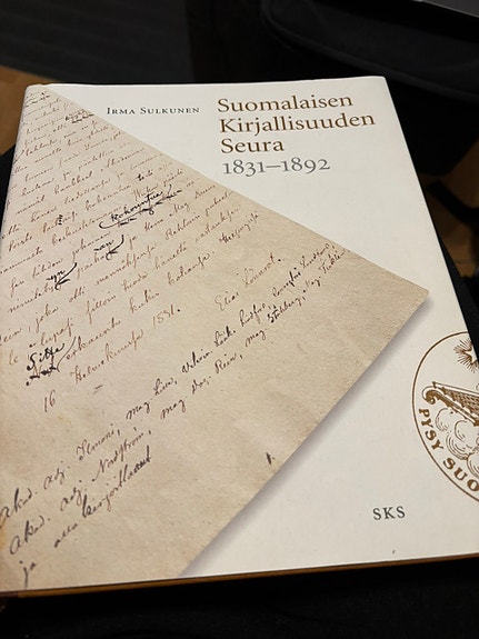 SKS Suomalaisen kirjallisuuden seuran historia 1831-1892