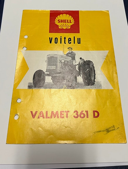 Valmet 361D voiteluohje