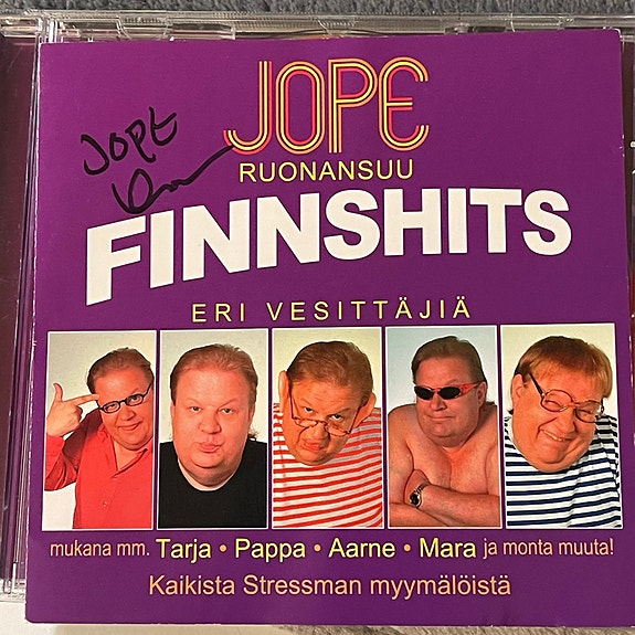 Jope Ruonansuu - Finnshits (nimikirjoitus)