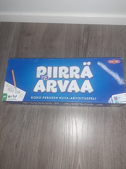 Piirrä ja arvaa peli