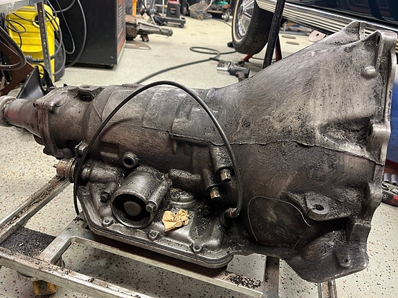 Pontiac 350 vaihteisto ja turbiini