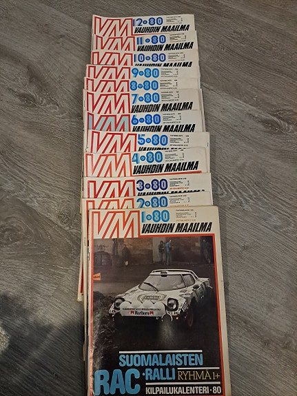 Vauhdin Maailma 1980 vuosikerta.