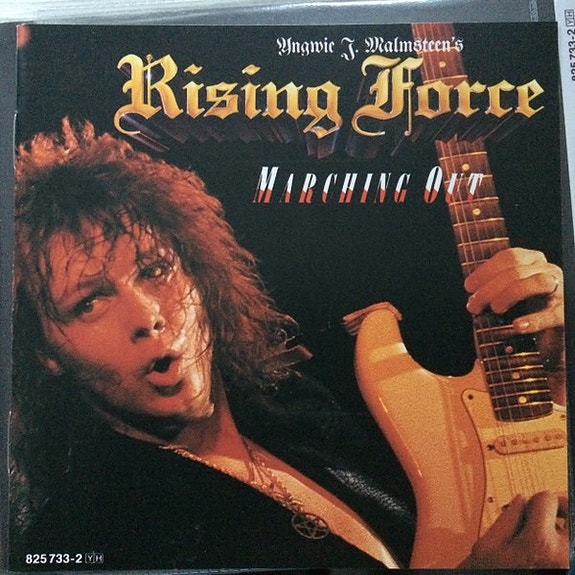 Yngwie J. Malmsteen's Rising Force - Marching Out CD PLECTRA