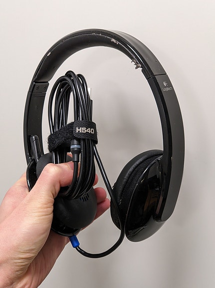 Logitech H540 USB headset kuulokkeet