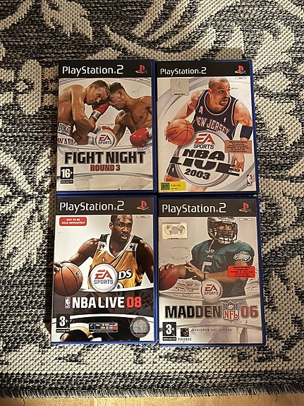 EA Sports urheilupelejä PS2