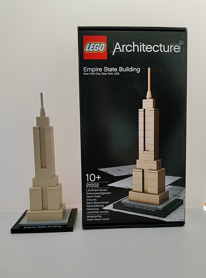 Lego Architecture 21002 Empire State Building torni Tori