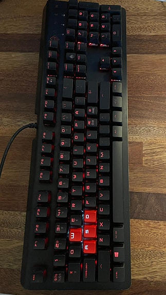 HP Omen 1100 mekaaninen pelinäppäimistö