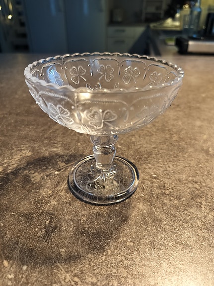 Vintage** Nuutajärvi Apila sokerikko / jälkiruokakulho