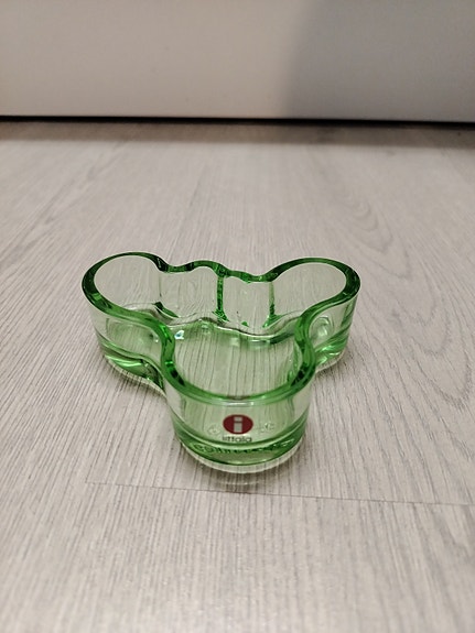 Iittala omenanvihreä pieni malja
