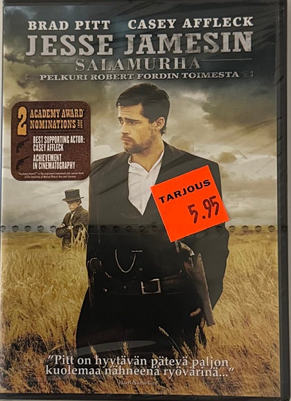 Jesse Jamesin salamurha dvd