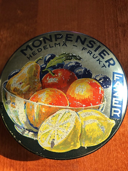 Fazer Monpensier -peltirasia vintage