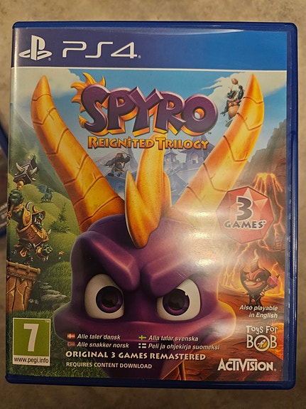 Spyro ps4 peli
