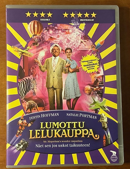 LUMOTTU LELUKAUPPA DVD