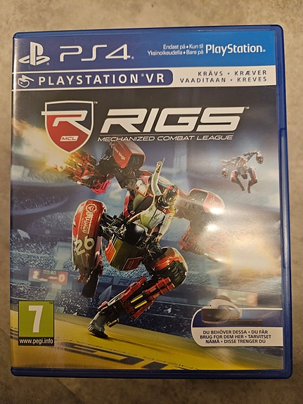 Rigs vr ps4 peli