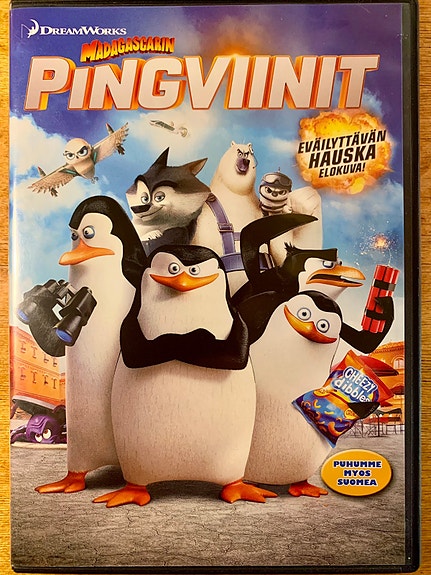 Madagascarin pingviinit DVD