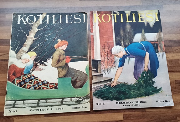 Kotiliesi lehtiä  1933