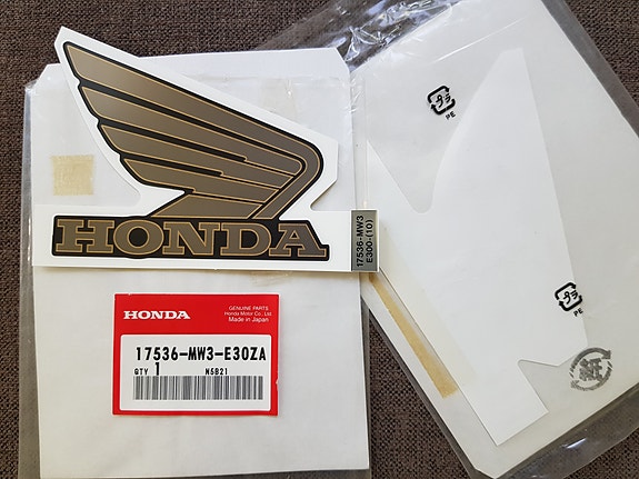 Honda tarrapari 17536-MW3-E30ZA 17537-MW3-E30ZA