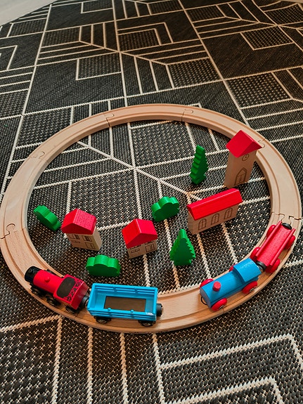 Pyöreä junarata
