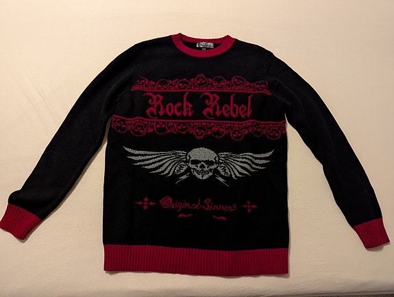 Rock Rebel -villapaita L
