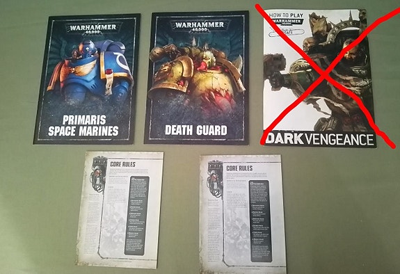 Warhammer 40k sääntölehtiä