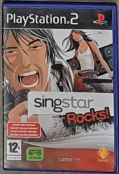 Sing star rocks playstation 2